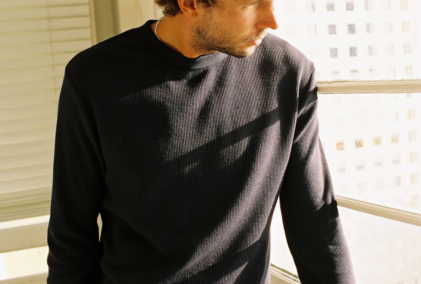 Sunday Waffle Thermal Tee