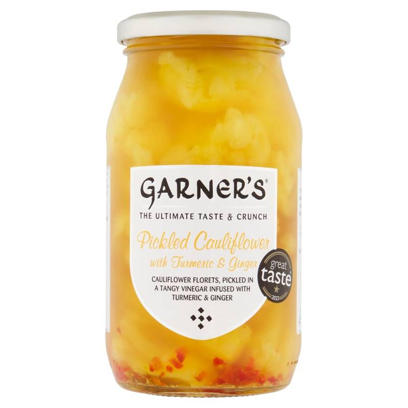 Pickled Cauliflower with Tumeric and Ginger