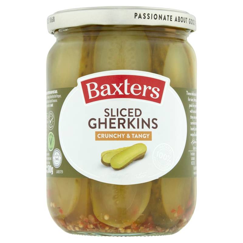 Crunchy & Tangy Sliced Gherkins