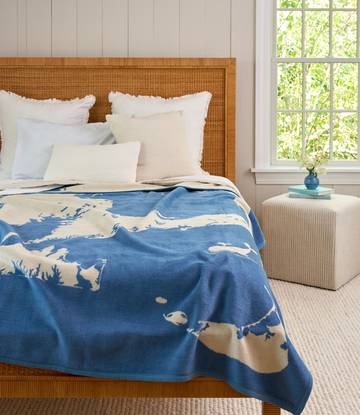 Cape and Islands Map Blanket