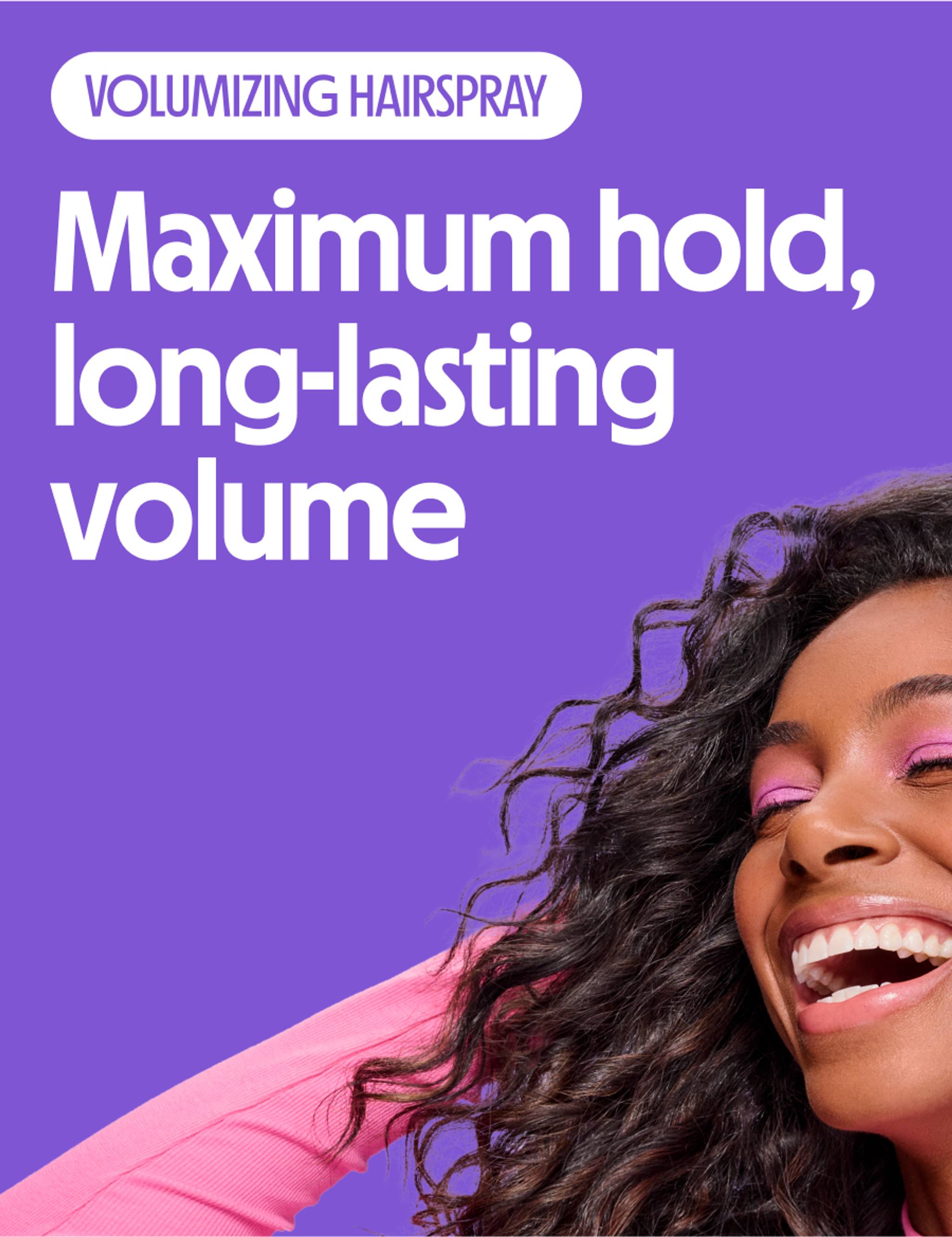 Maximum hold, long-lasting volume