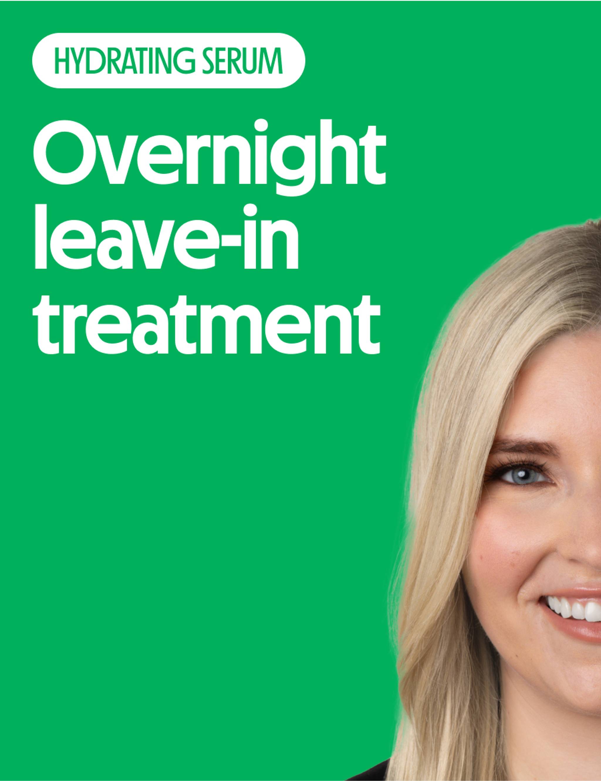Overnight leave-in treatment