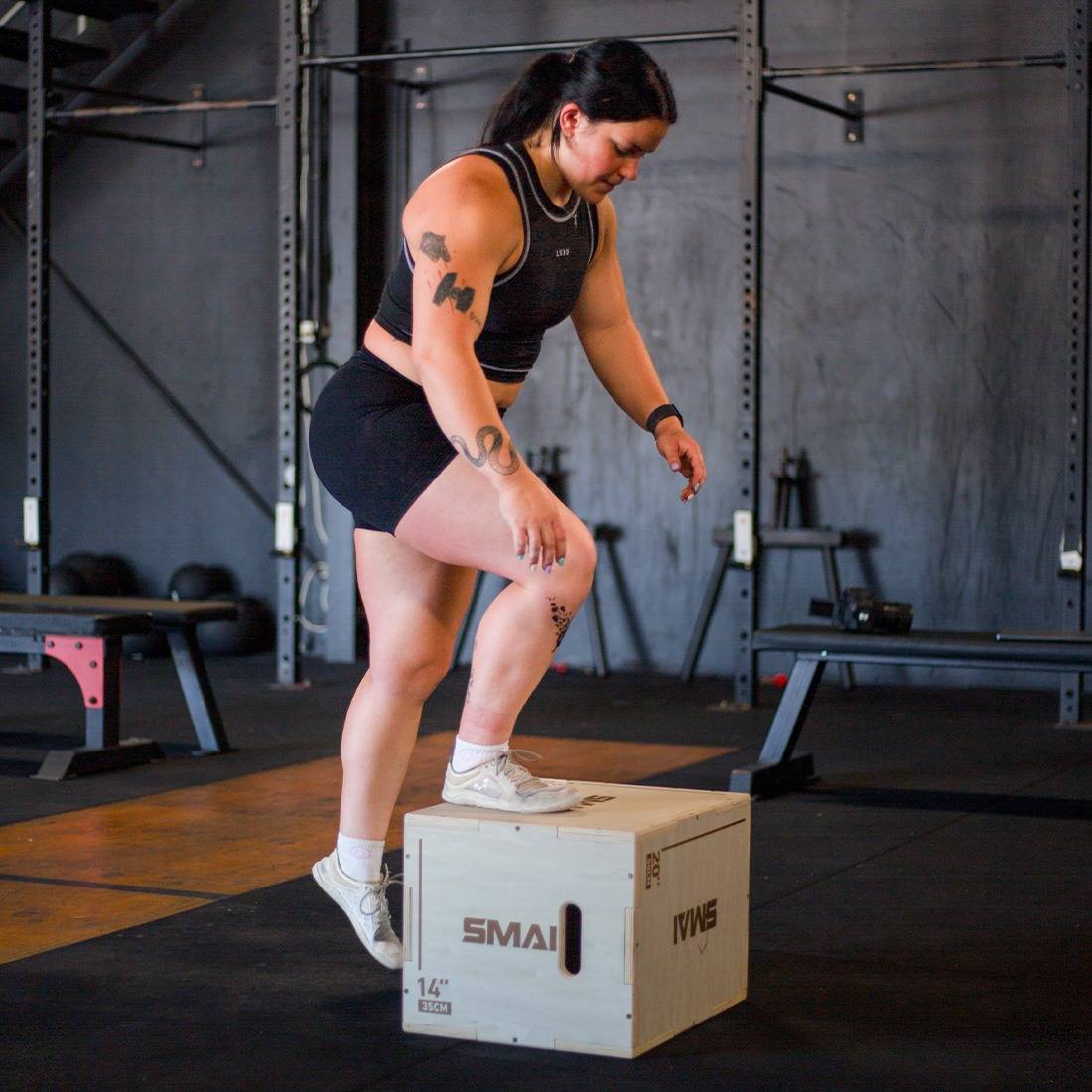 Plyometric Box - Small Wood