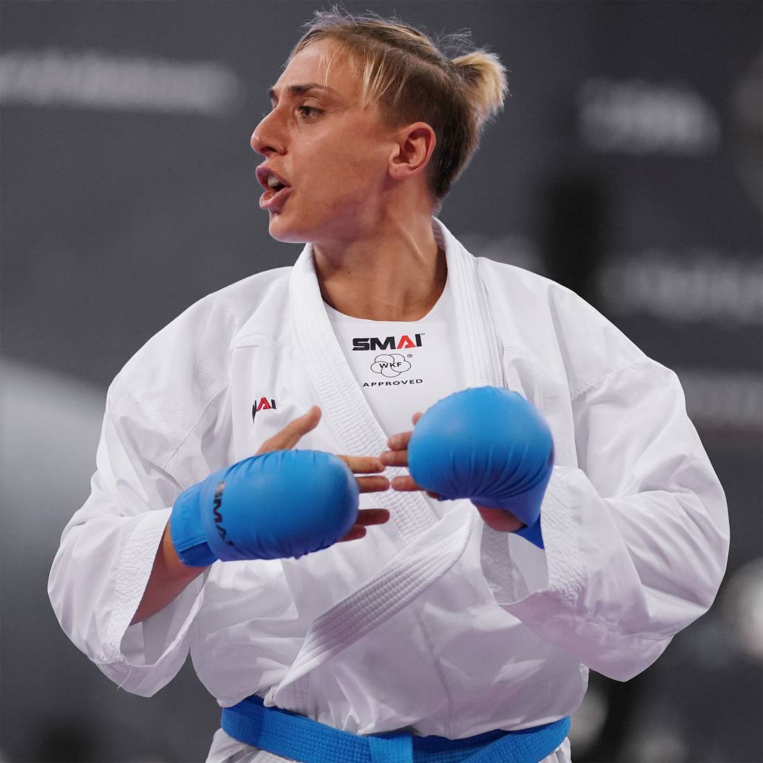 WKF Approved Female Body Guard with Breast Plate
