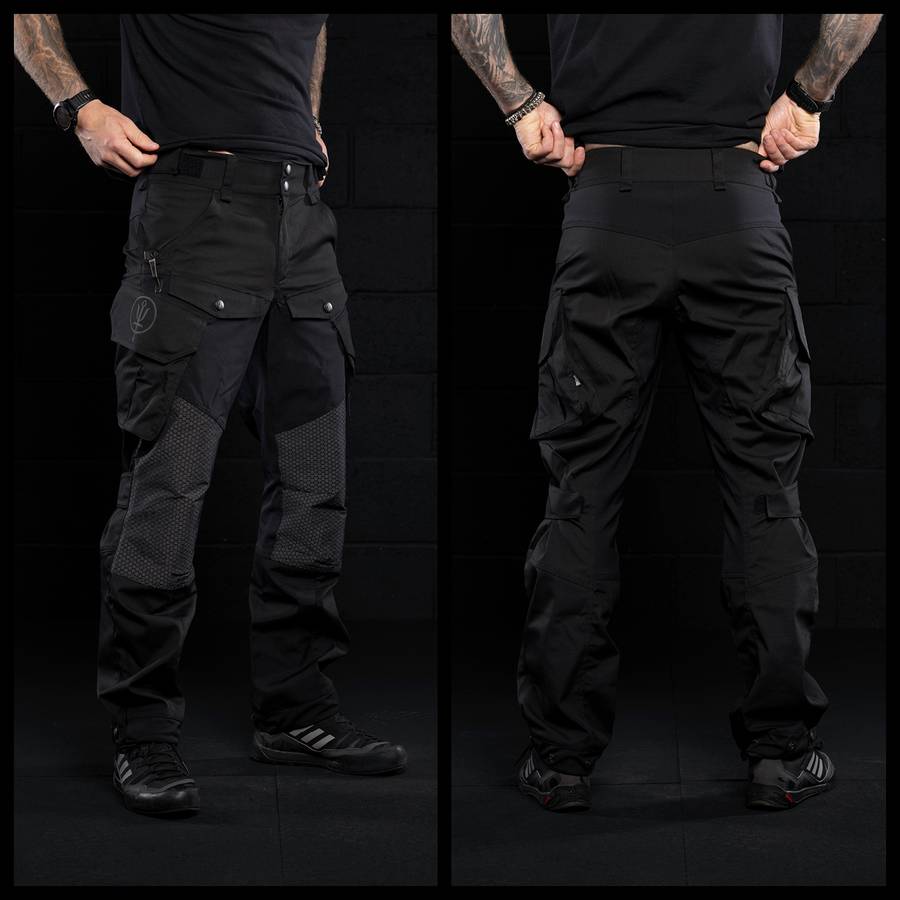 CHARGE TROUSERS in Obsidian | All weather high performance hiking ...