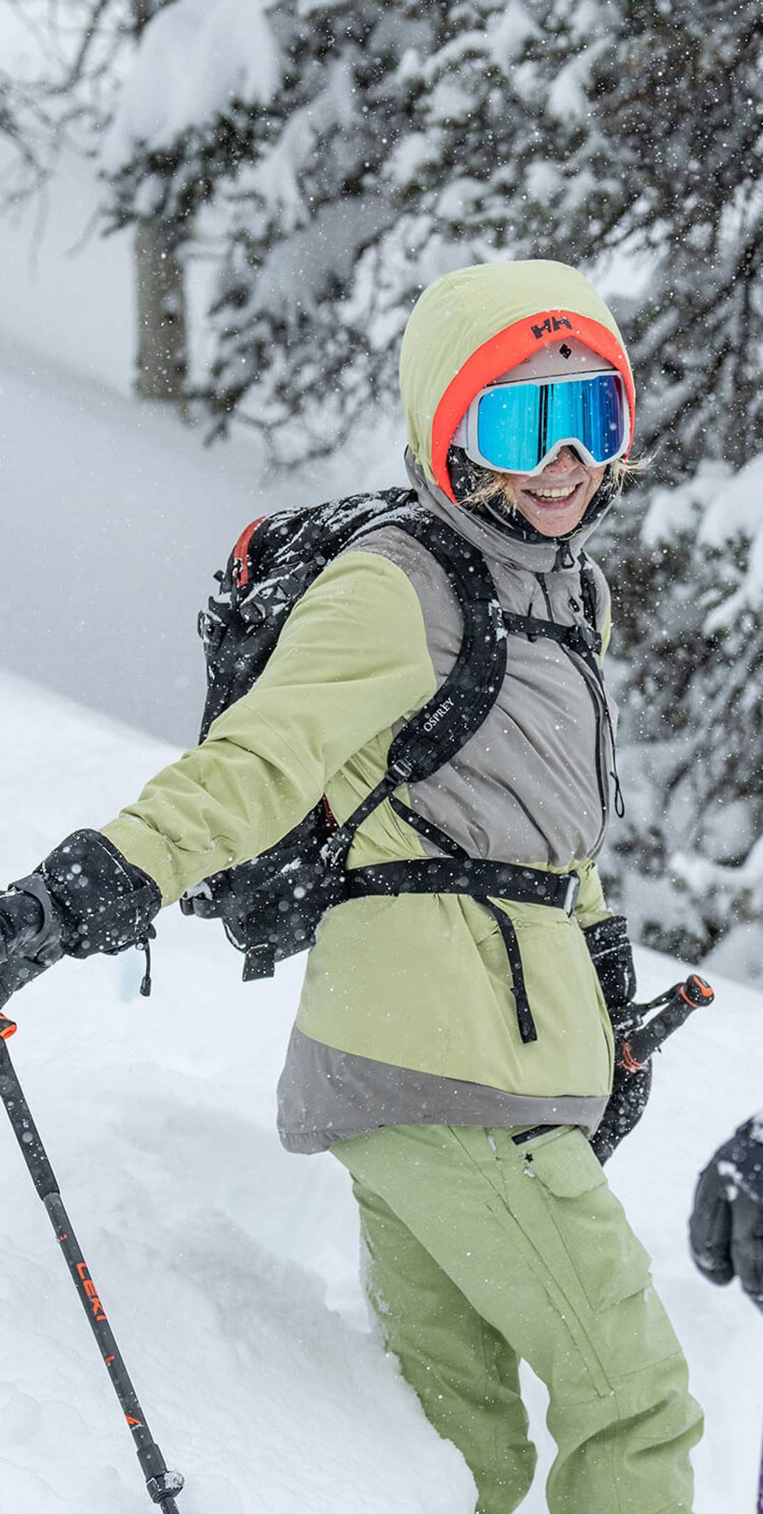 W POWCHASER 2.0 JACKET, Grey Fog Camo