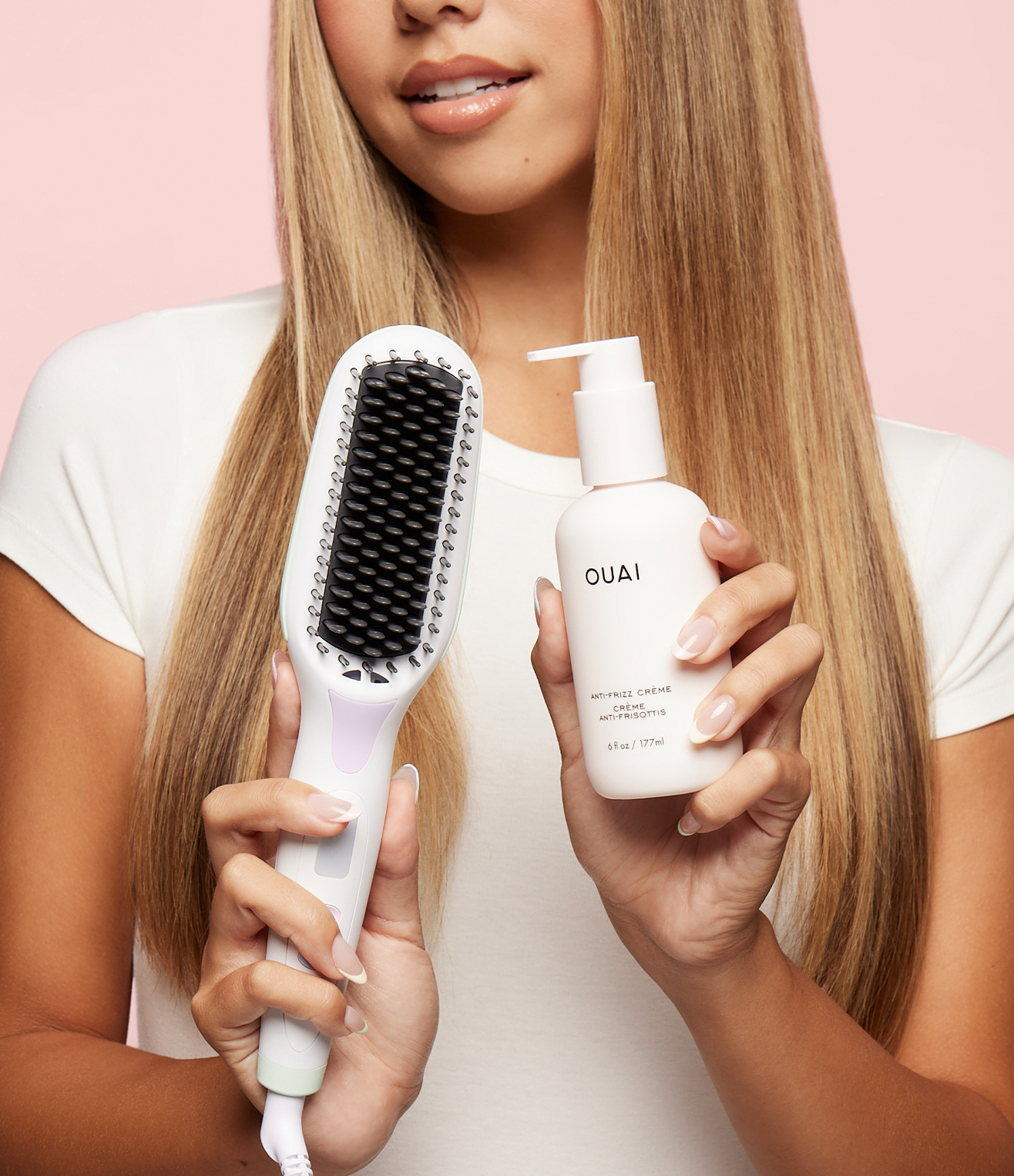 OUAI x Mane Anti-Frizz Kit