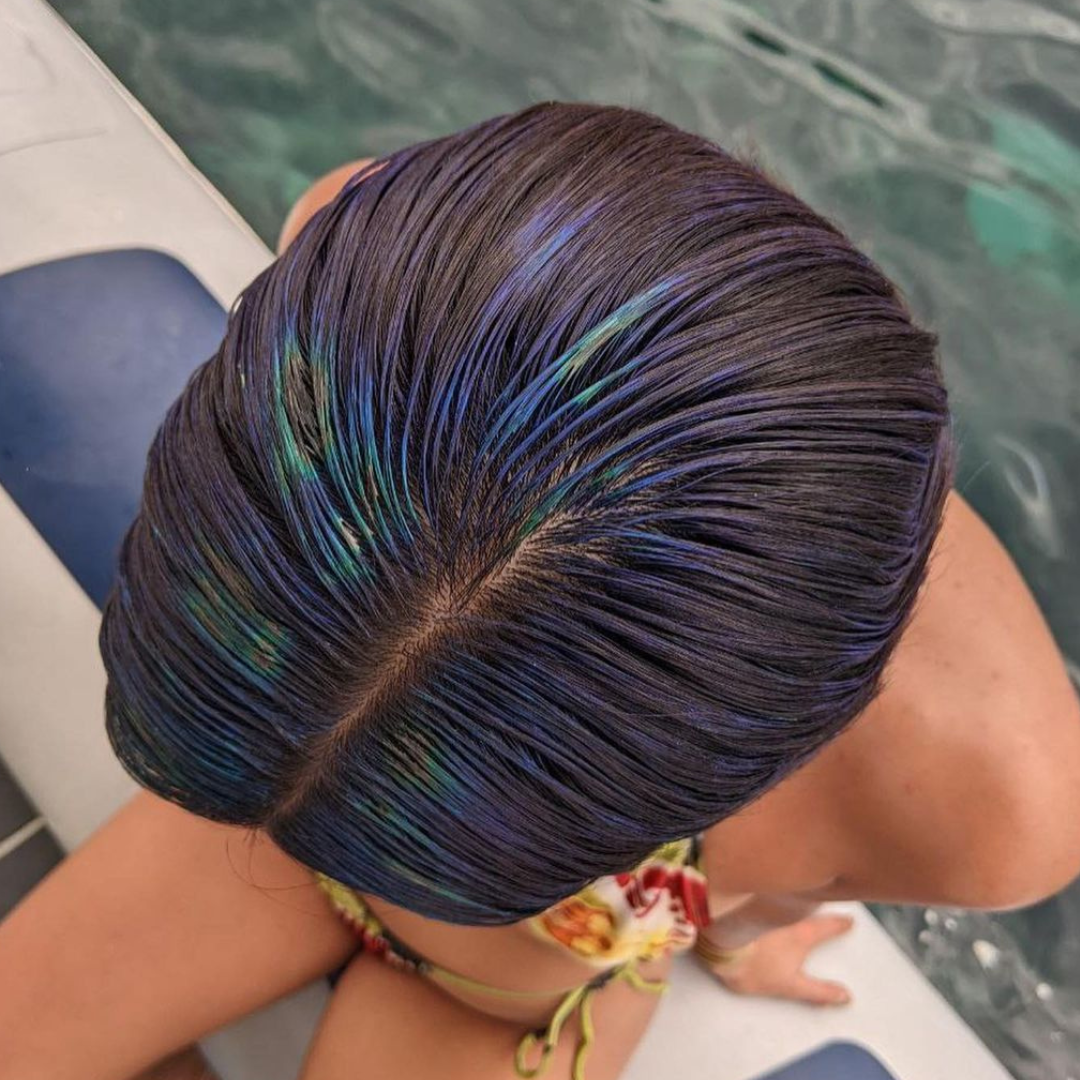 Instagram post highlighting COLOUR  ALCHEMY Hair
