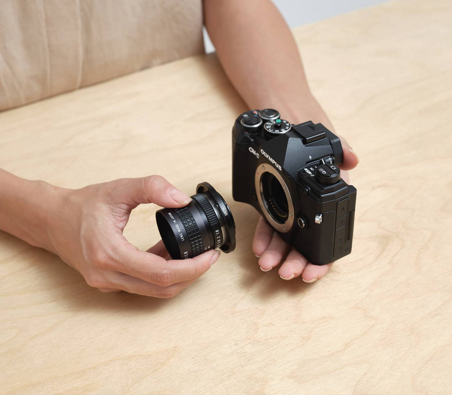 C-Mount Lens to Micro Four Thirds (M4/3) Camera Adapter