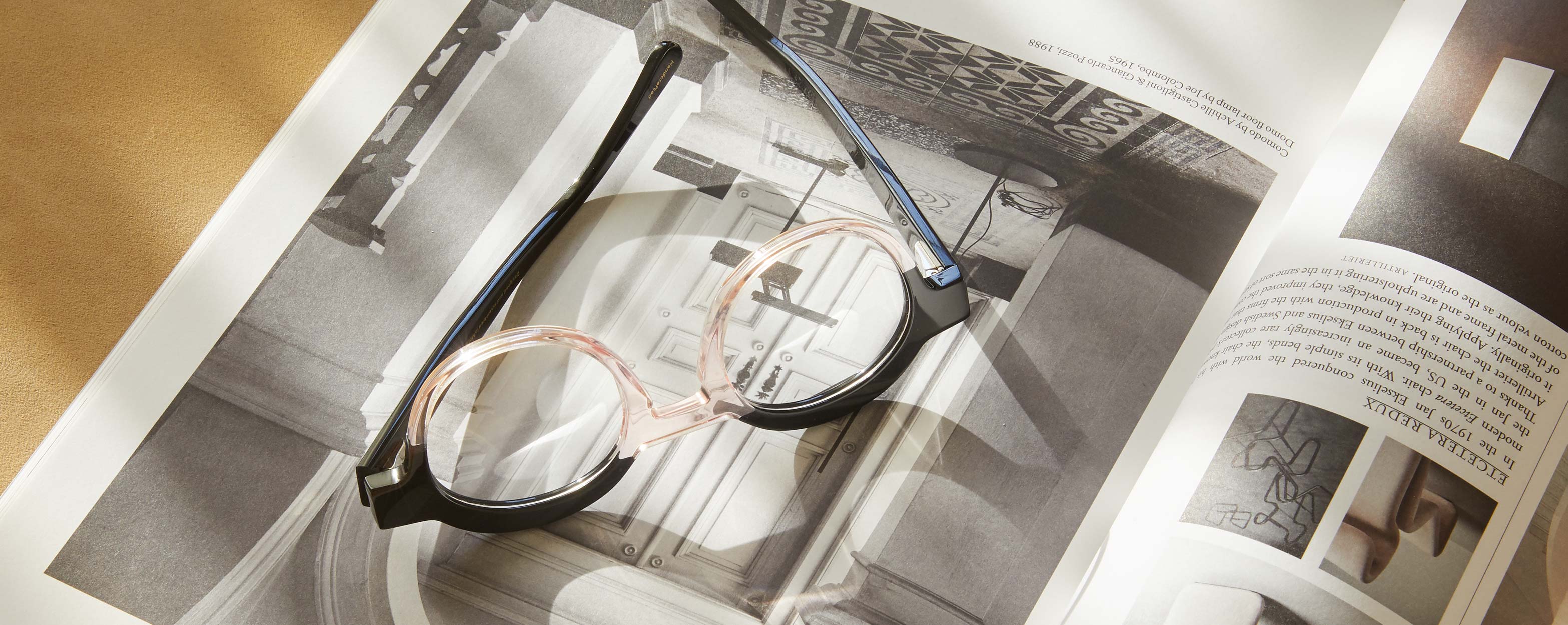 Photo Details of Charlotte Nude & Tortoise Reading Glasses in a room