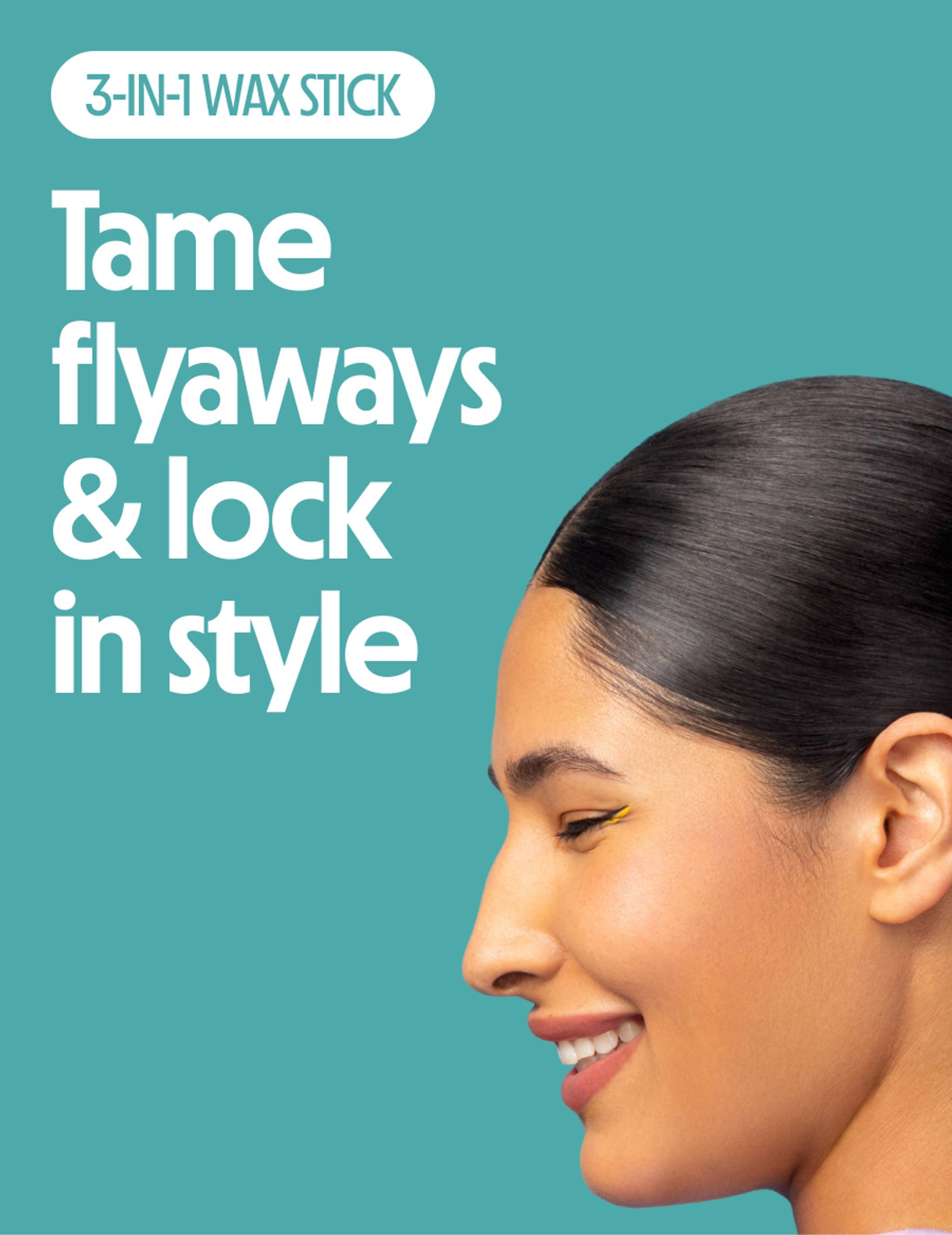 Tame flyaways and lock in style