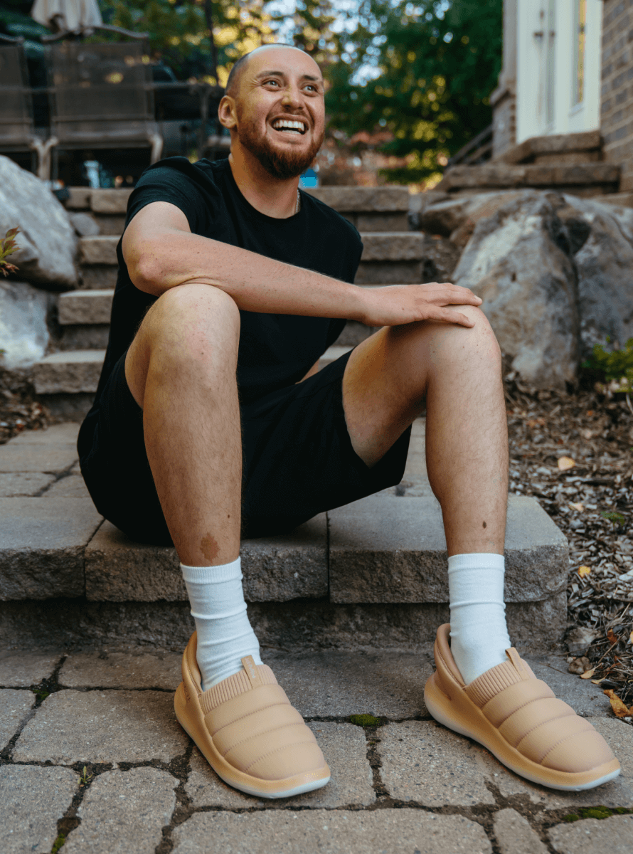 Mens marshmallow shoes hotsell