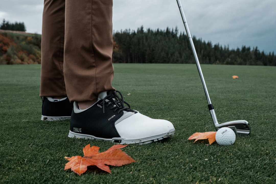 TRUE linkswear Original 1.2 Wide, Zero Drop Golf Shoes TRUE