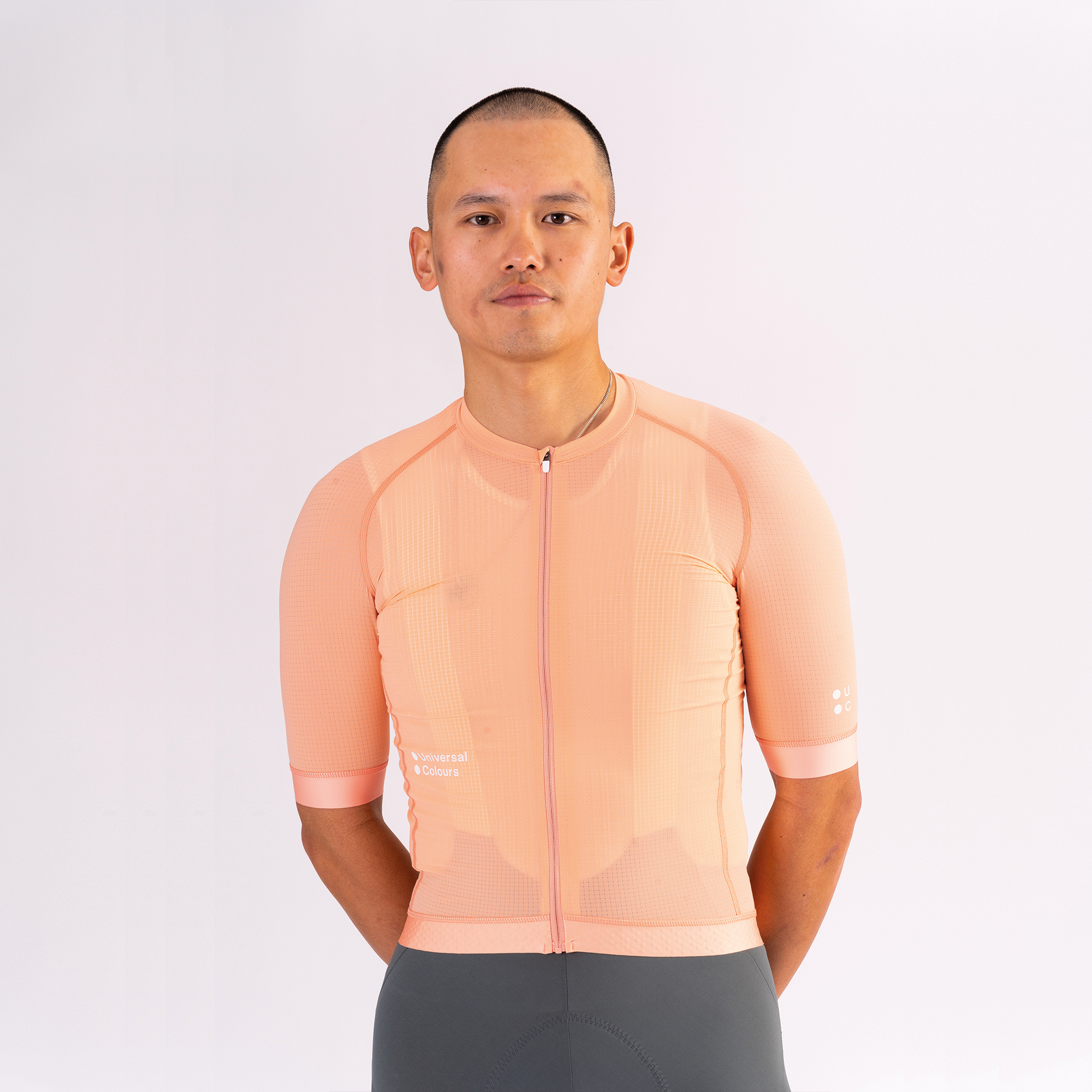 Men's Chroma Short Sleeve Jersey - Cantaloupe Pink