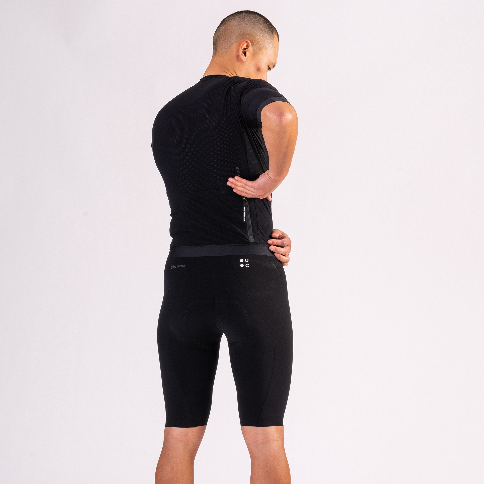 Men's Chroma Short Sleeve Jersey -  Black
