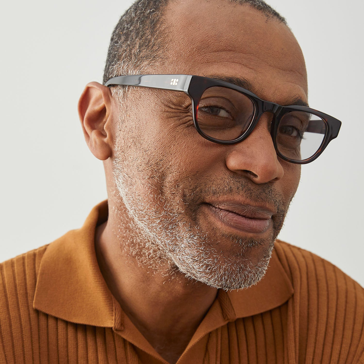 Photo of a man or woman wearing Francis Black Reading Glasses