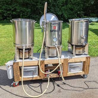 V4 - 15 Gallon Spike + Brew Kettle - $320.00 - Quirky Homebrew Supply
