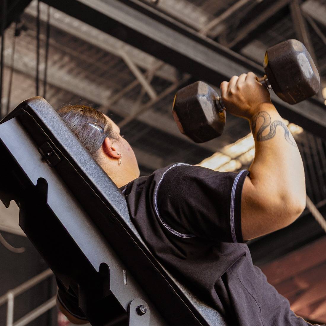 Rubber Hex Dumbbells Classic (Pair)