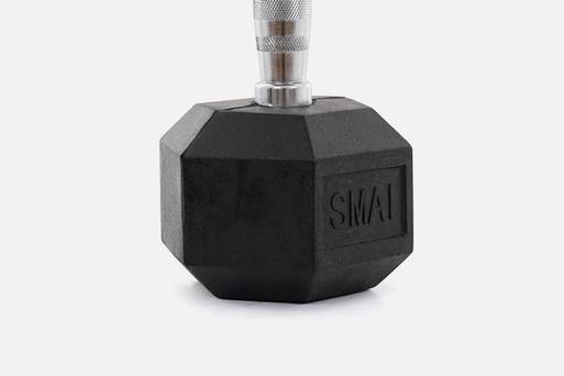 Rubber Hex Dumbbells Classic (Pair)