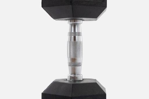 Rubber Hex Dumbbells Classic (Pair)
