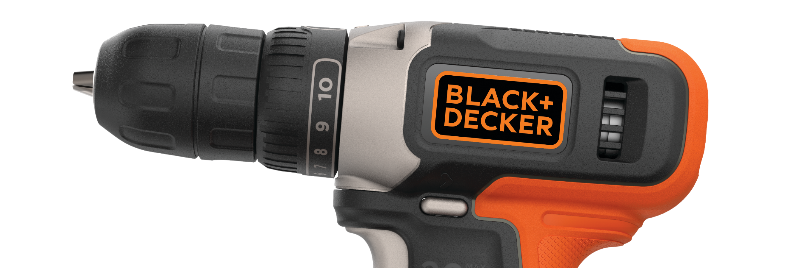 BLACK+DECKER 20V MAX* Cordless Drill, Cordless (BCD702C1)