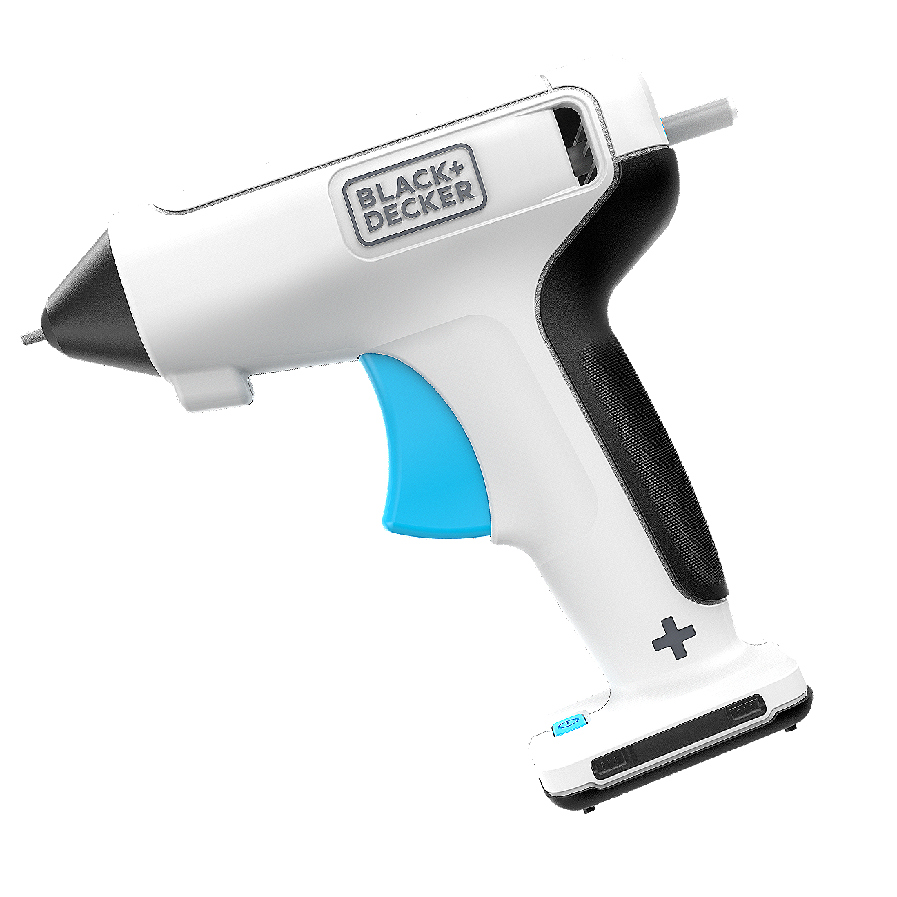 Profile of 4v hot glue gun