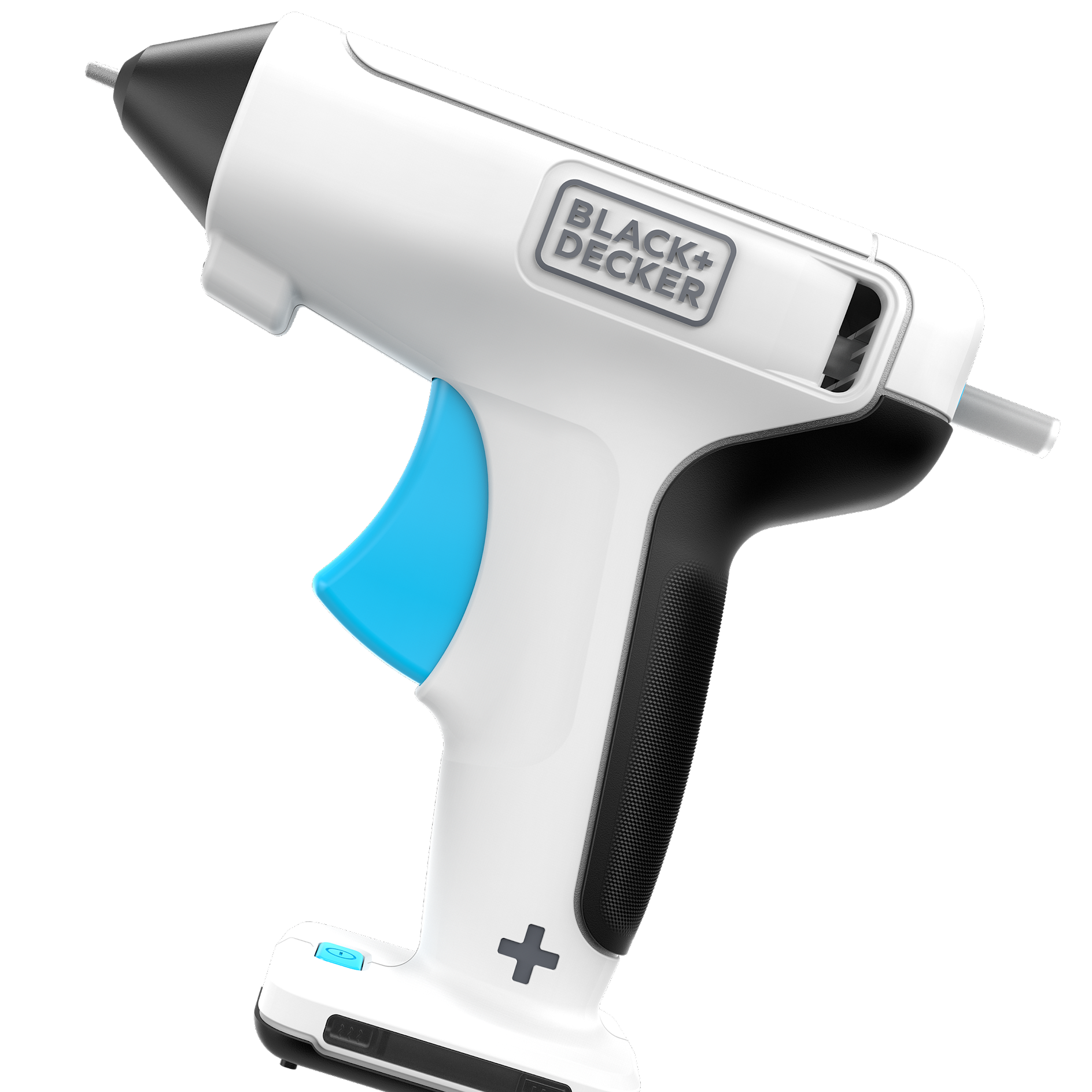 Profile of 4v hot glue gun