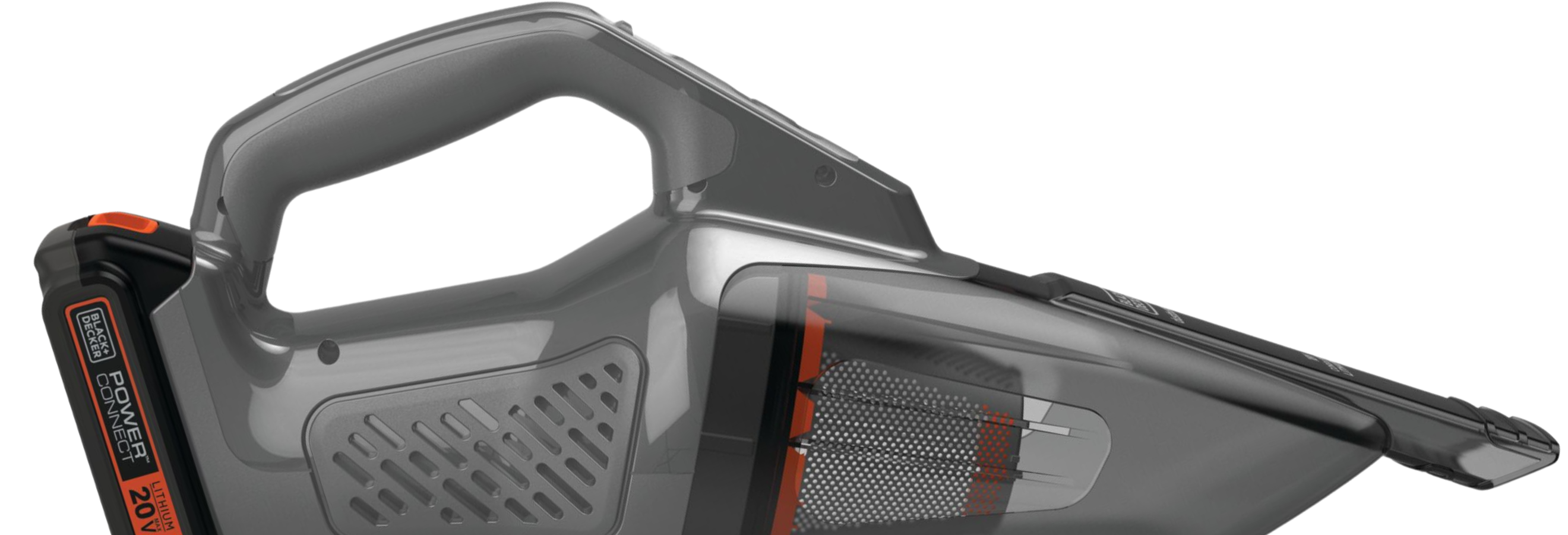 dustbuster® 20V MAX* Handheld Vacuum, Cordless, Grey | BLACK+DECKER