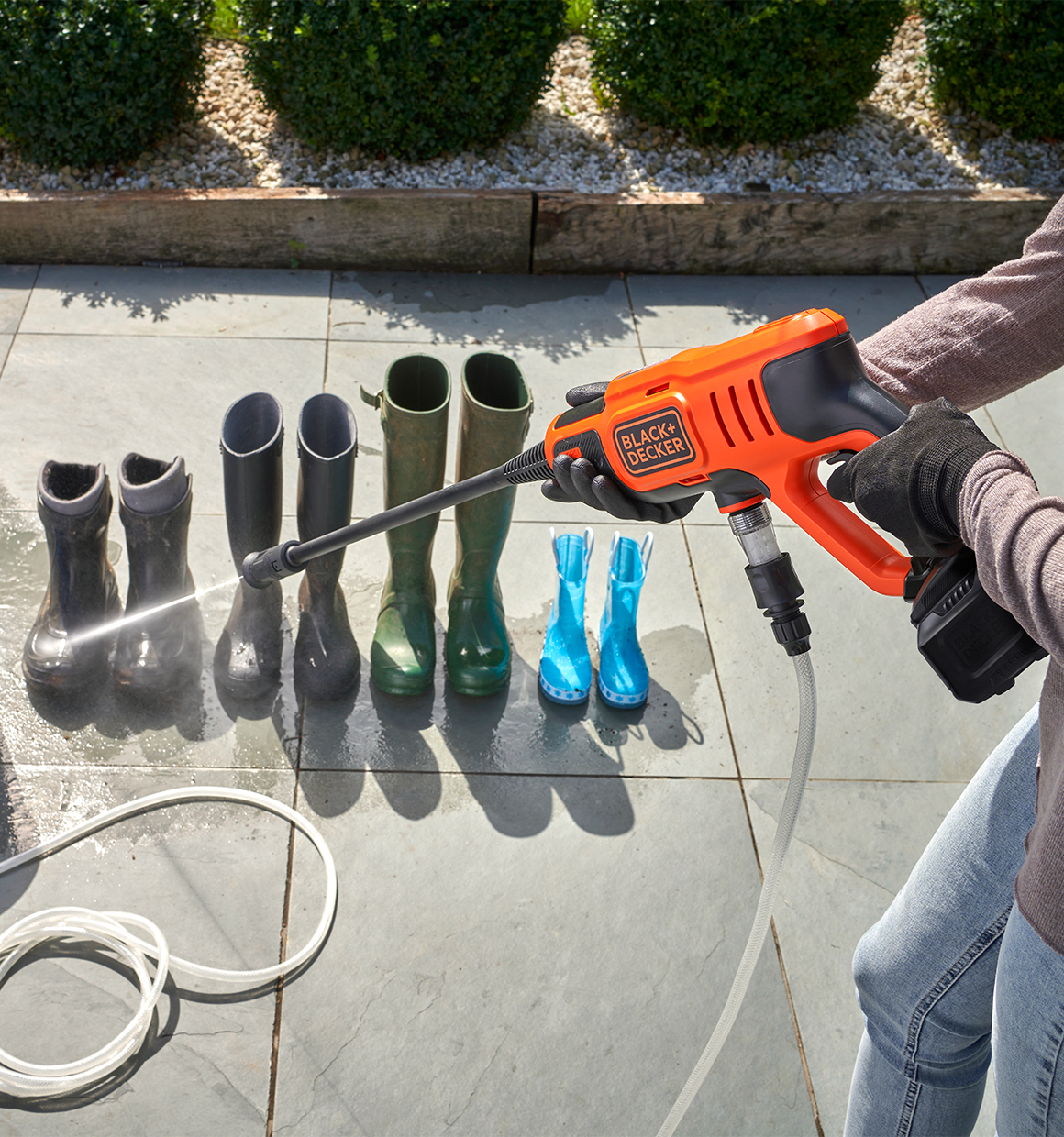 How To Assemble Black+Decker Cordless Pressure Washer 