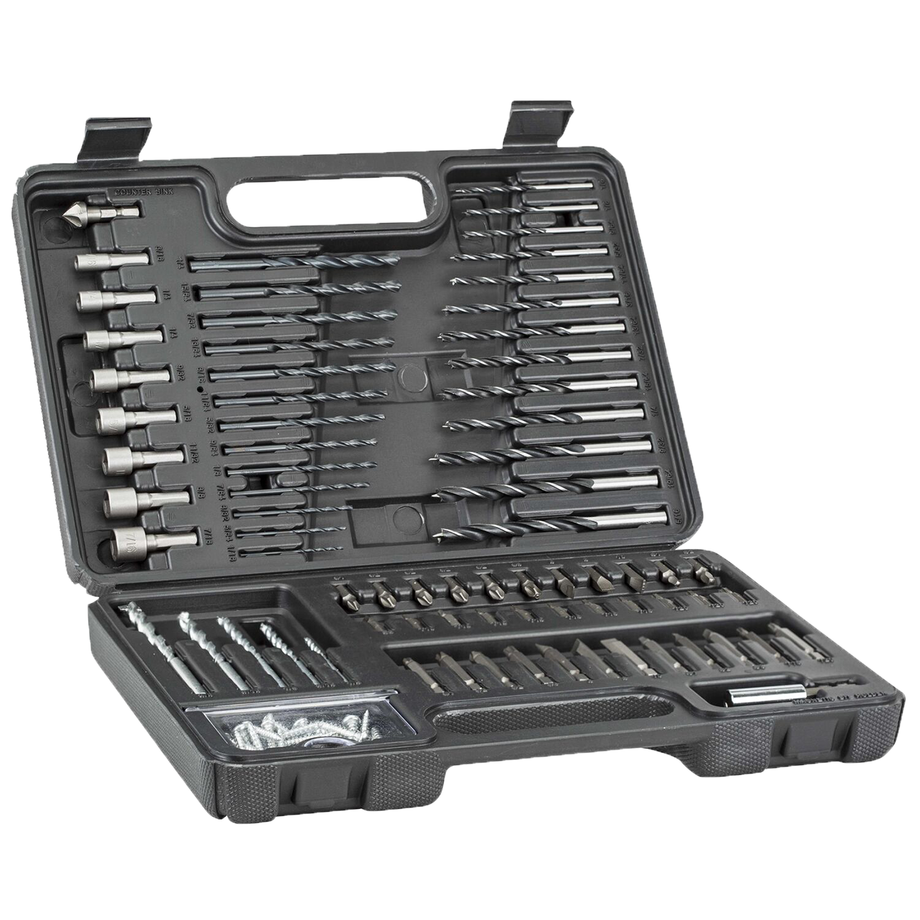 Profile of black and decker screwdriver bit set or drill bit set 109 piece.