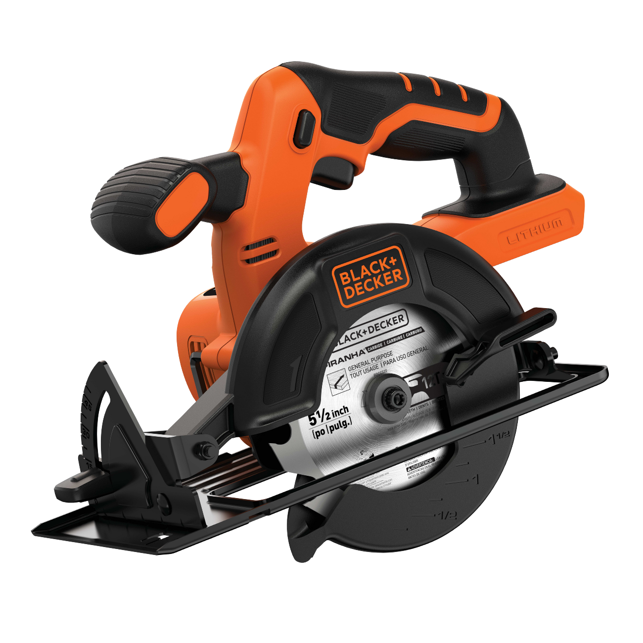 Black+decker BDCCS20B 20-Volt Max Circular Saw Bare Tool, 5-1/2-Inch