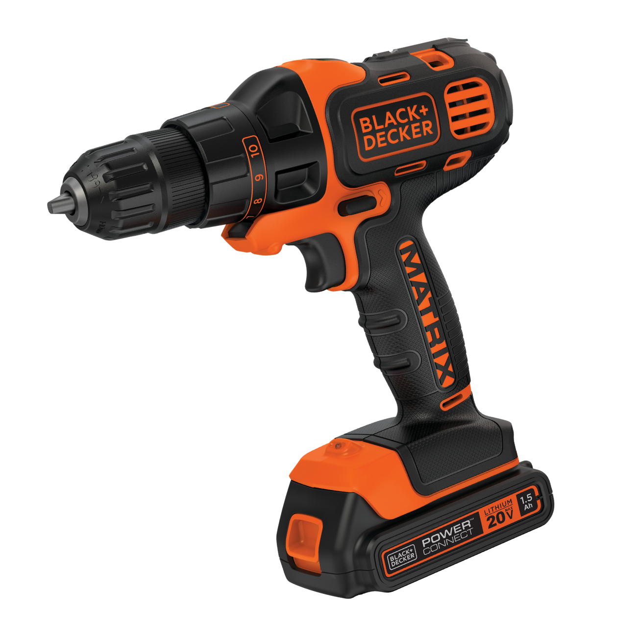 Black & Decker BDCDMT120IA 20V Max Cordless Lithium-Ion Matrix Drill / Impact Combo Driver