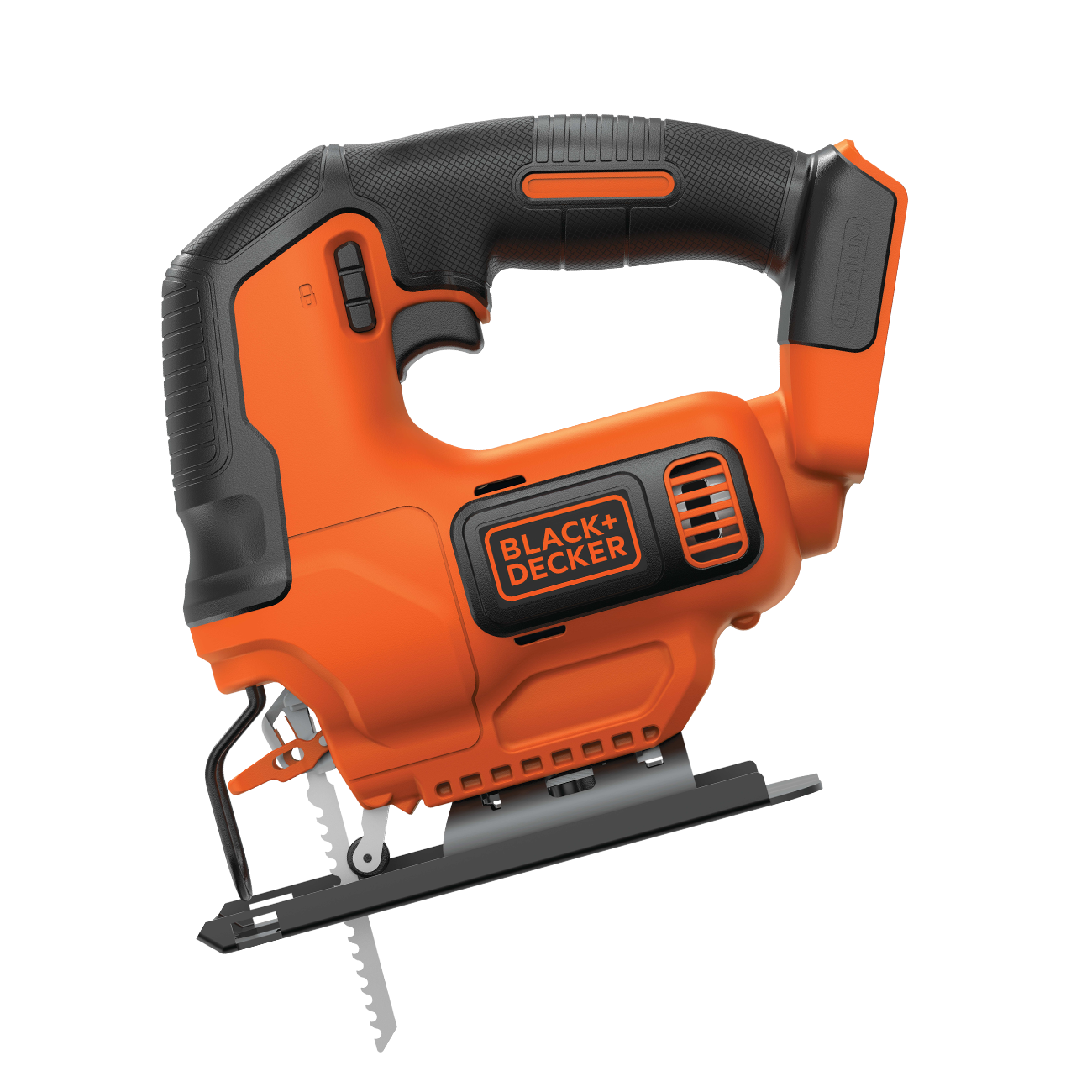 Side profile of 20V Max Powerconnect Cordless Jig Saw (Tool Only)