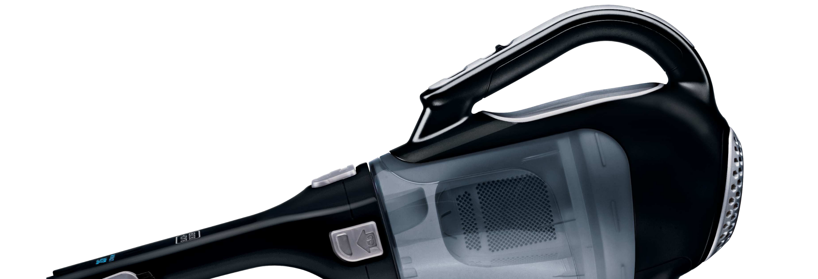 Side profile of Dustbuster Cordless Hand Vacuum