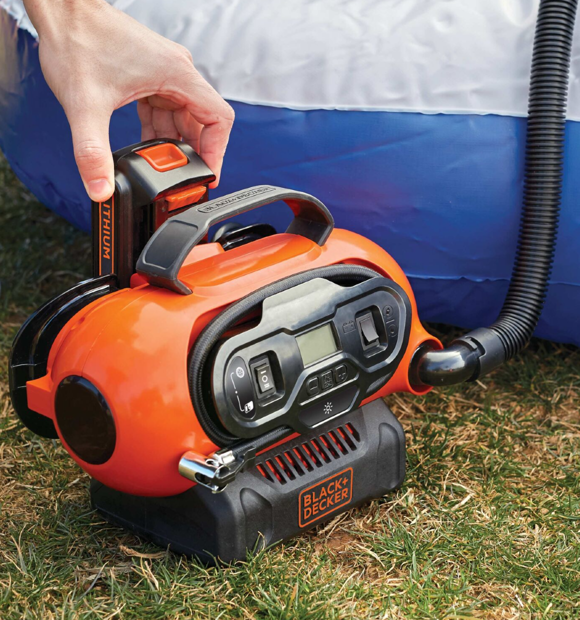 High pressure and high volume output feature of Multi Purpose Inflator.