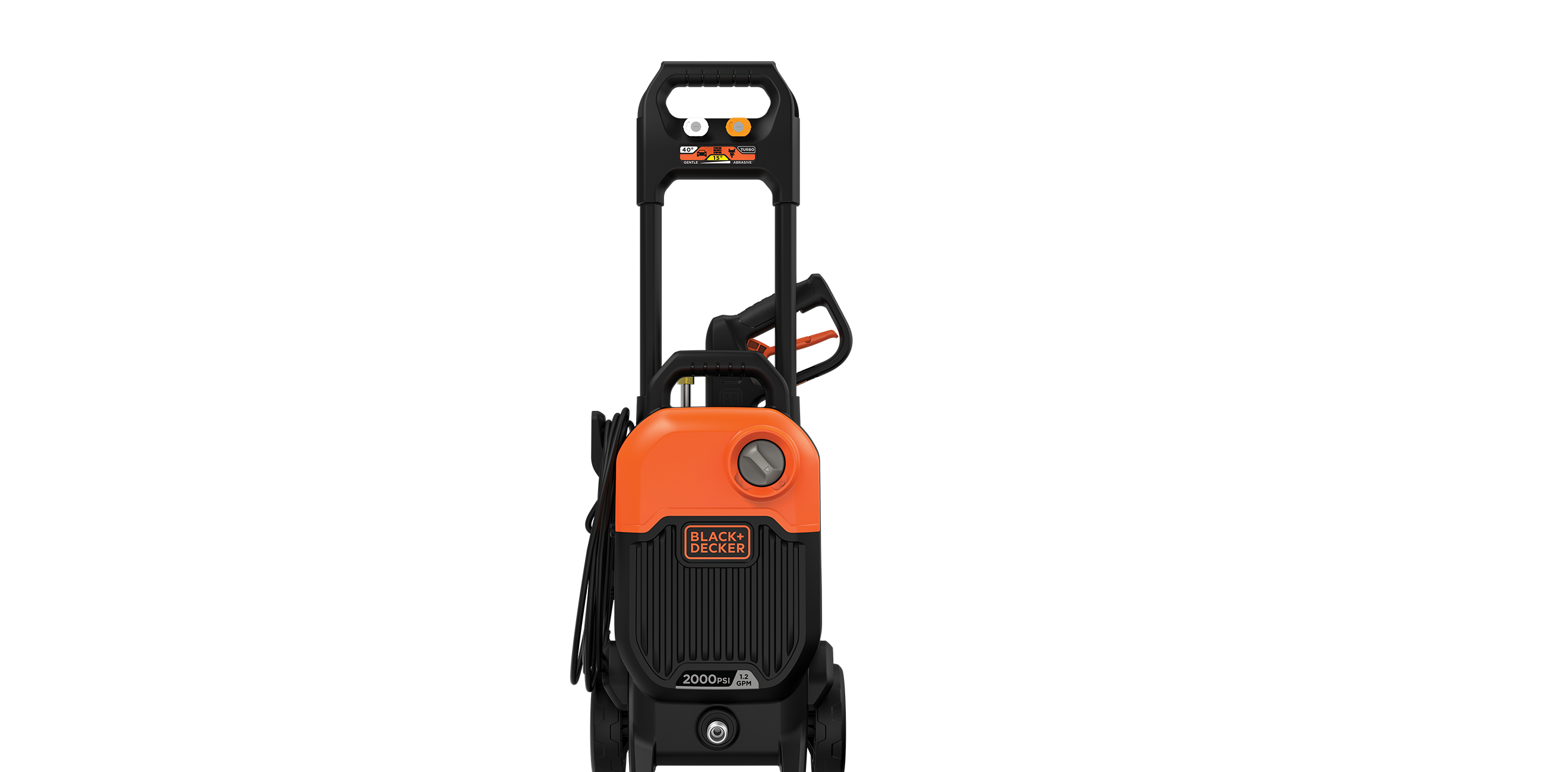 BLACK+DECKER 2,000 MAX psi* pressure washer