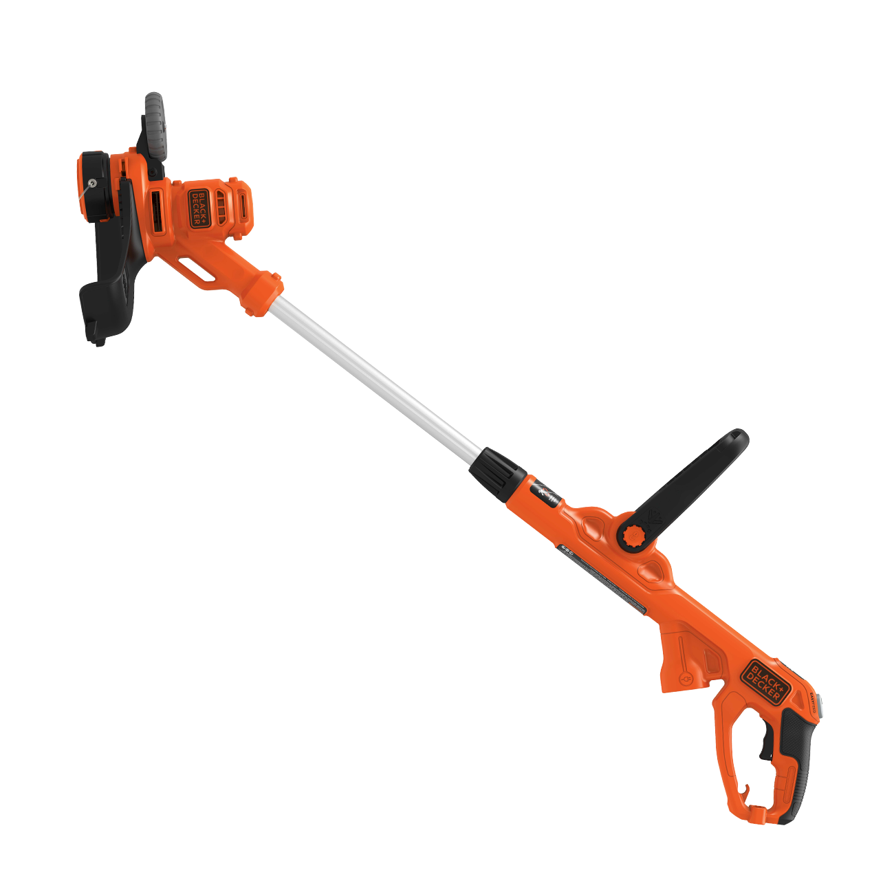 6.5 Amp 14 inch POWERCOMMAND electric string trimmer edger with EASYFEED.