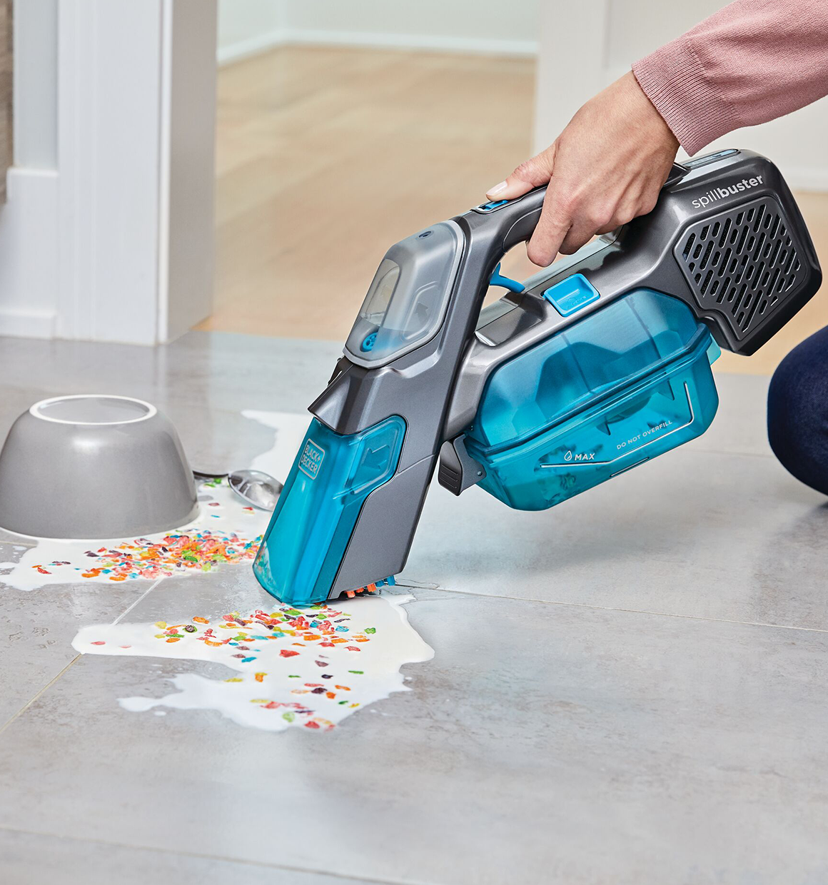 BLACK+DECKER spillbuster Cordless Spill + Spot Cleaner with Extra Filter  (BHSB315JF) 72.5 - Quarter Price