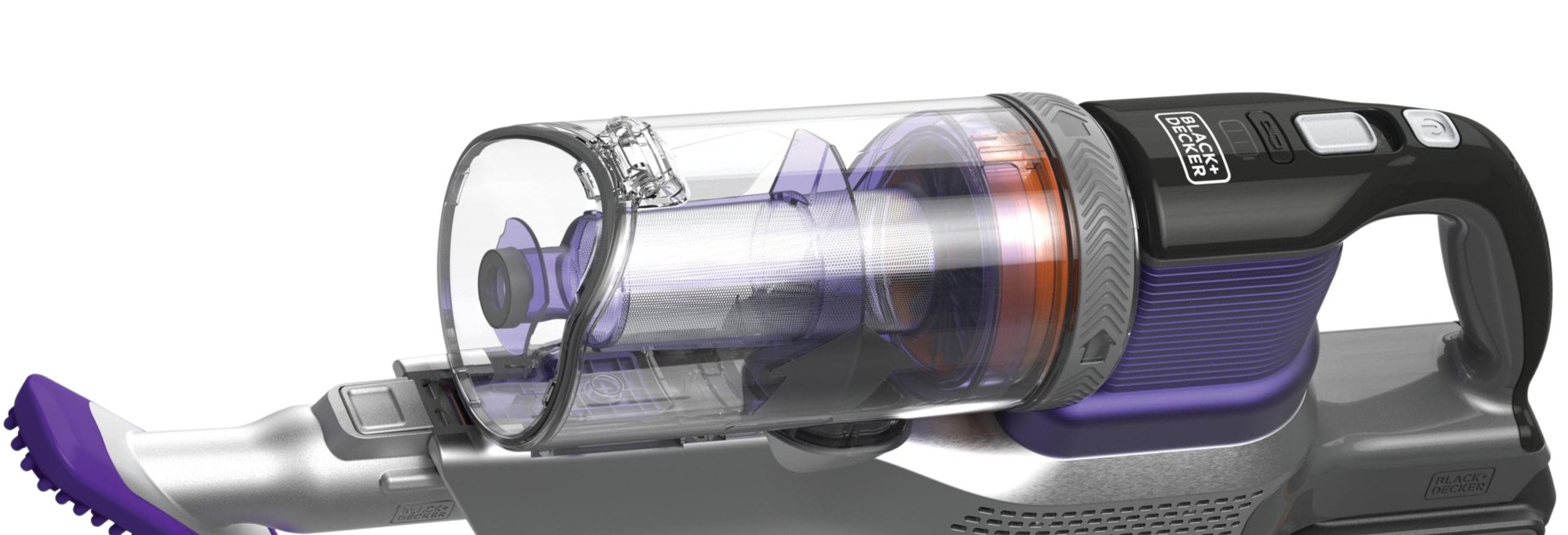 Profile of POWER SERIES Extreme Pet Cordless Stick Vacuum Cleaner.