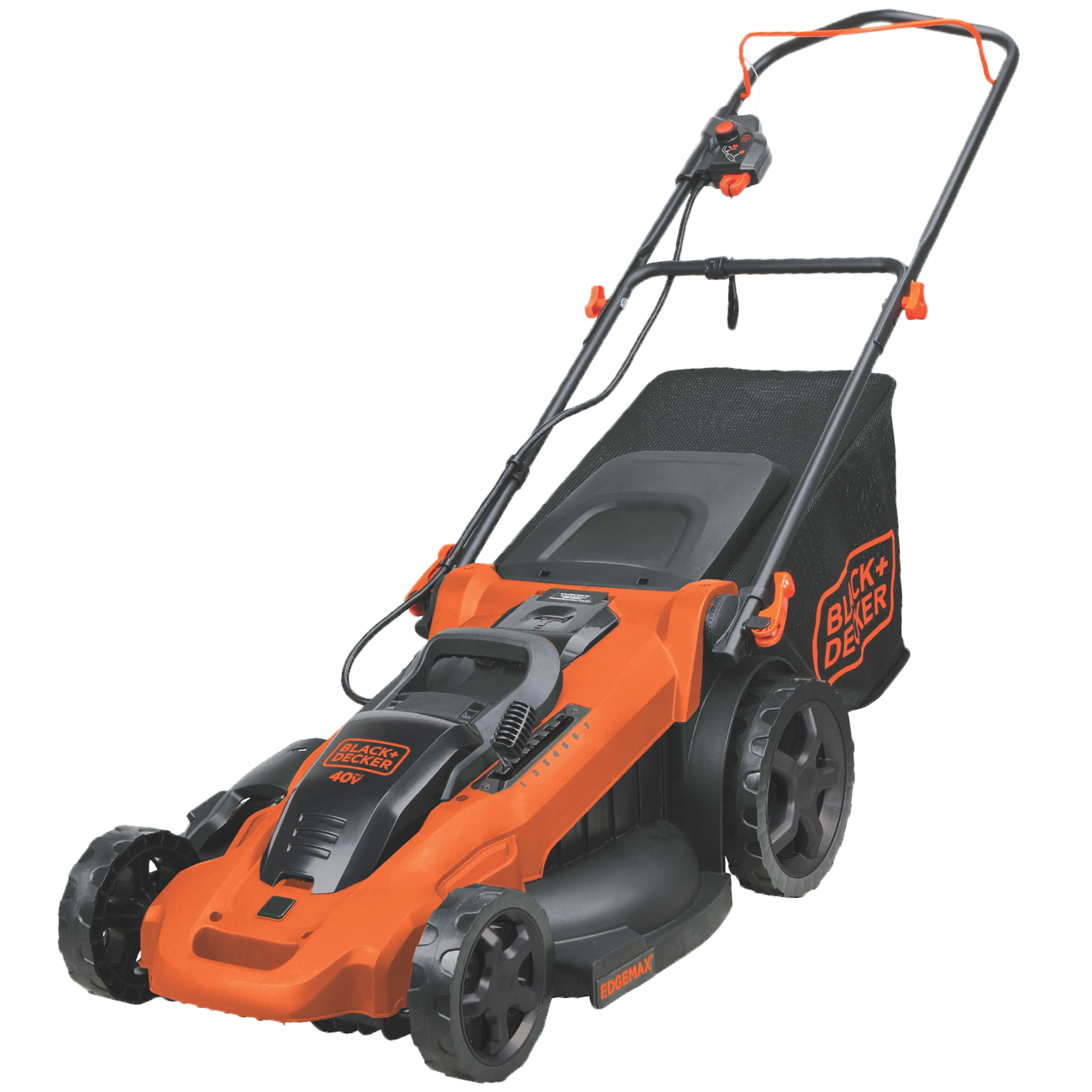 Profile of 40 volt MAX Lithium Ion 20 inch Mower.