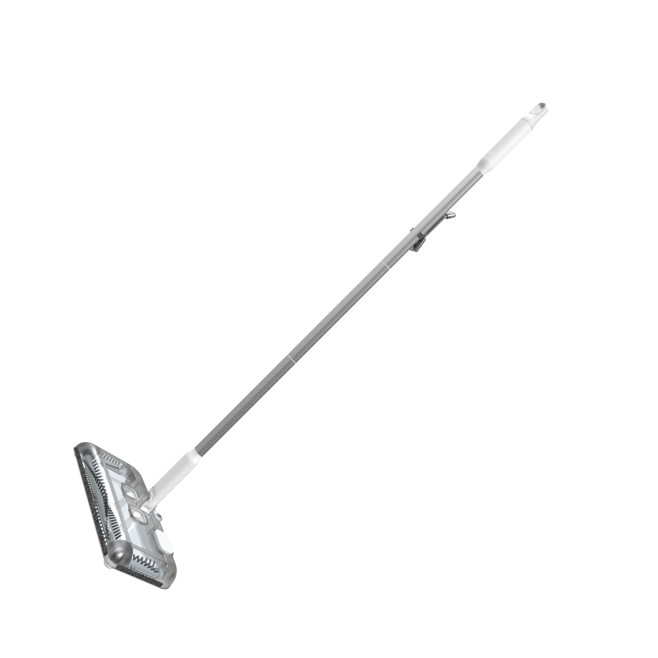 Profile of 50 minutes powered floor sweeper.