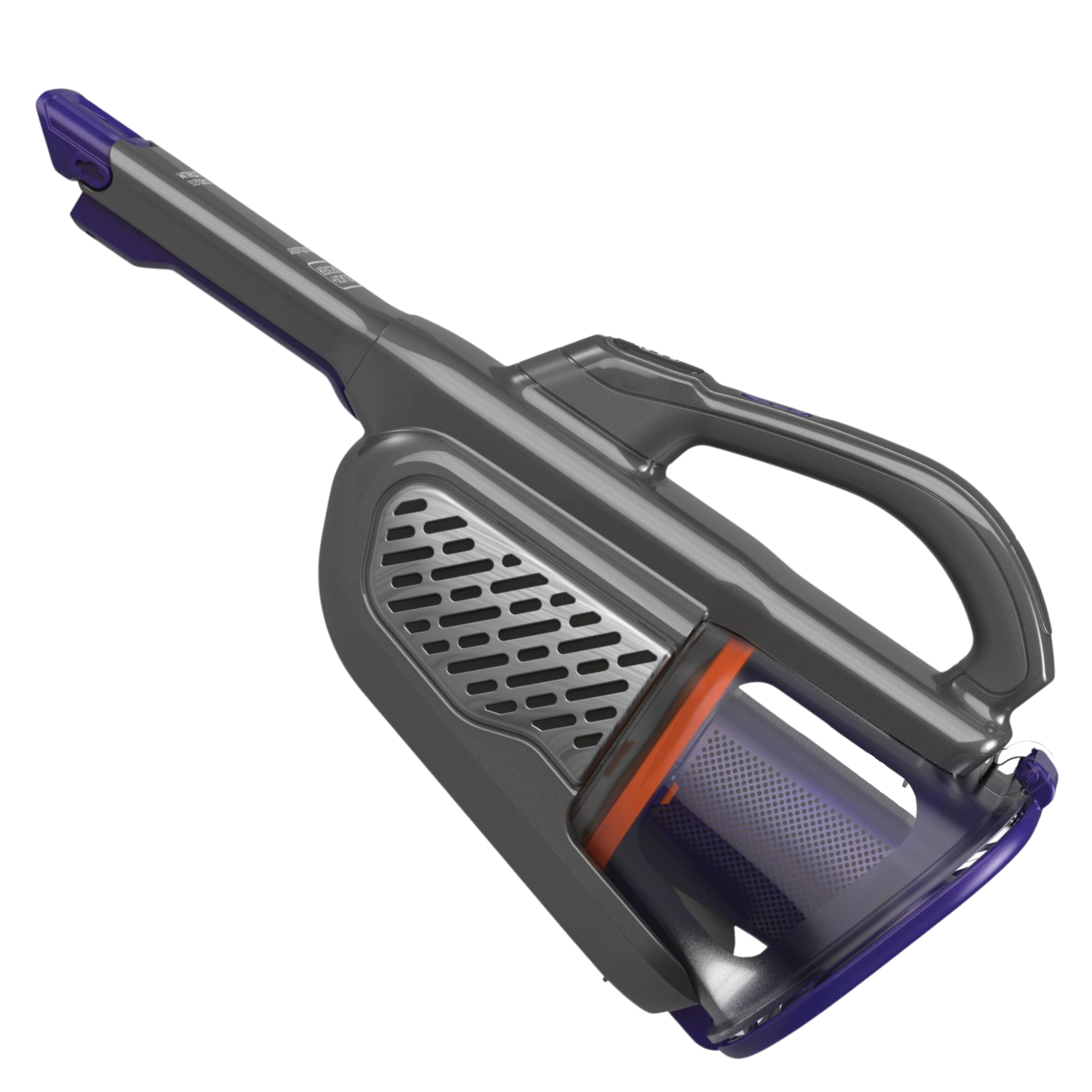 Dustbuster advanced clean plus pet hand vacuum with base charger and extra filter.