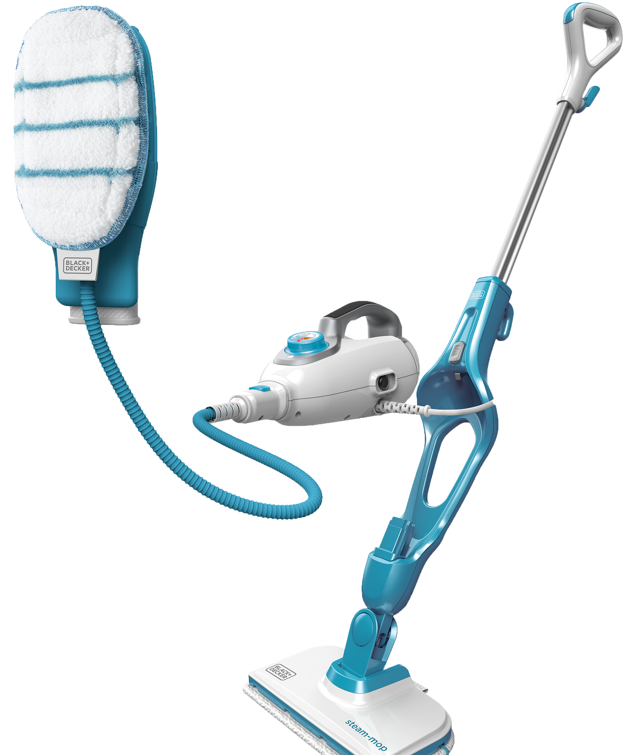 7 in 1 steam mop with steamglove handheld steamer.