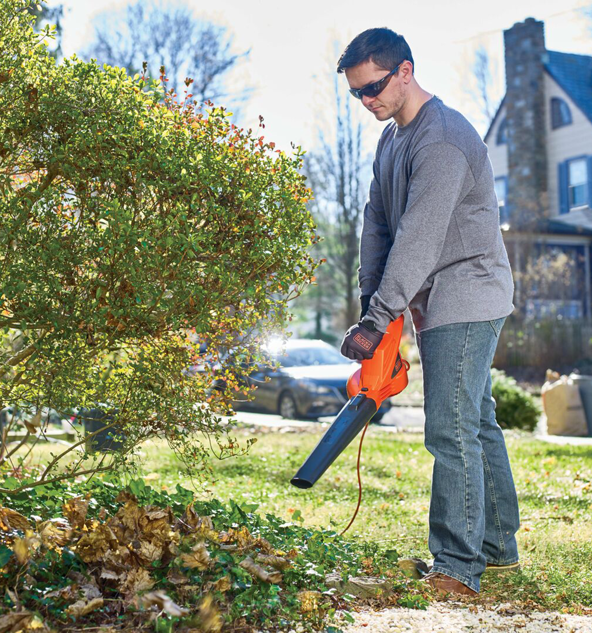 Electric Leaf Blower 7 Amp BLACK DECKER