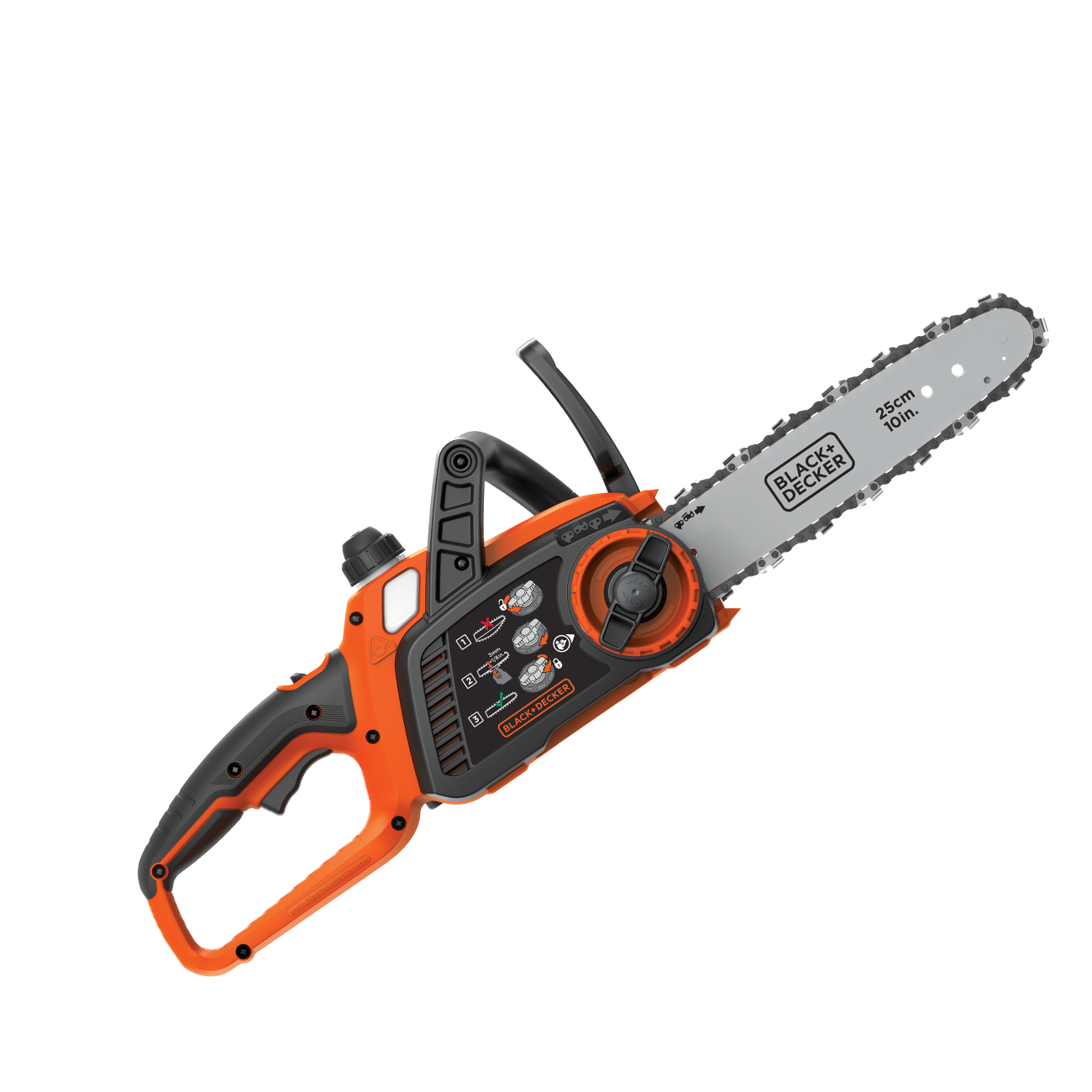 BLACK + DECKER LCS1020 10-Inch Max Lithium 20-Volt Cordless Chainsaw - Black/Orange,  1 Count - Kroger