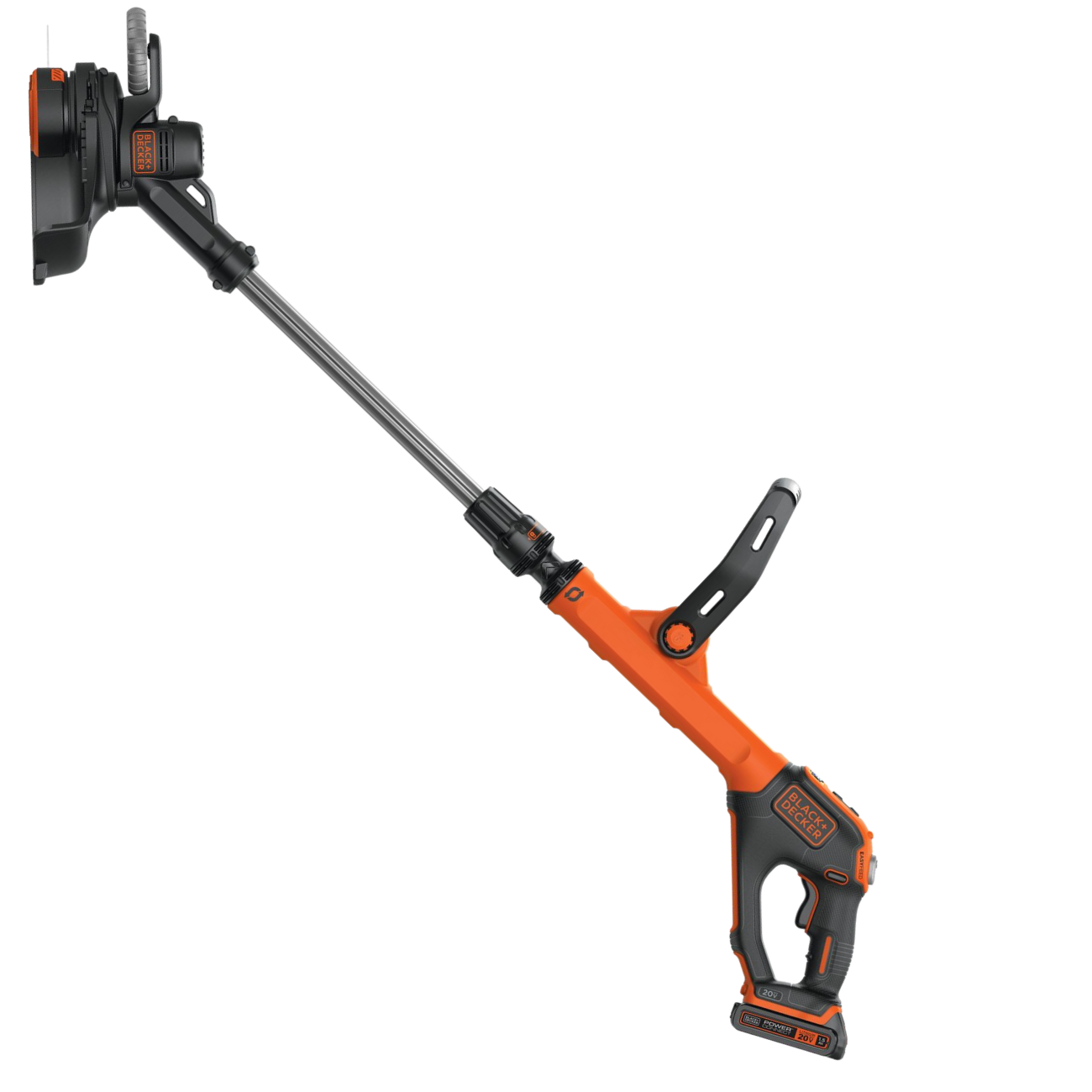 Black and Decker EASYFEED 20V MAX 12-in Straight Cordless String Trimmer &  Edger (LSTE525) LSTE525 from Black and Decker - Acme Tools