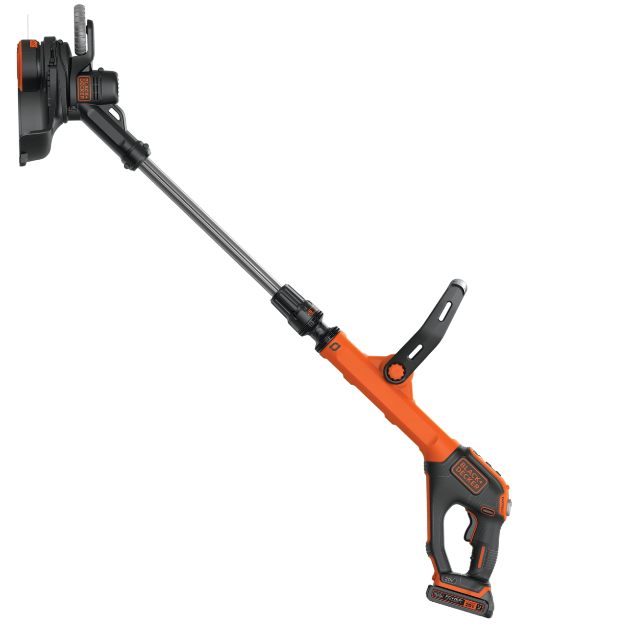 Black & Decker 20V MAX* Lithium 12 in. 2-Speed String Trimmer/Edger Lst522