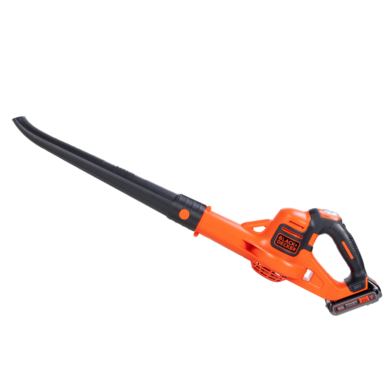 BLACK+DECKER 20V MAX 130 MPH 100 CFM Cordless Battery Powered Handheld Leaf  Blower Kit with (1) 2Ah Battery & Charger LSW321 - The Home Depot