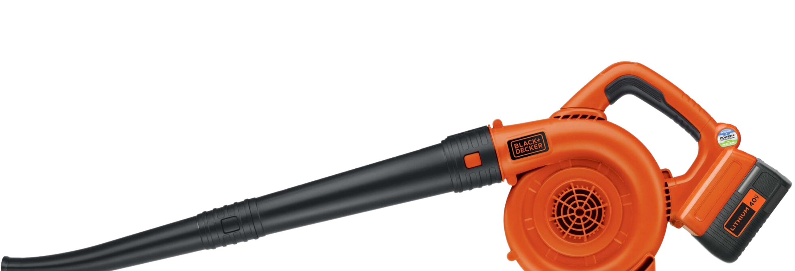 BLACK+DECKER 40V MAX Cordless Blower, Hard Surface Sweeper, Variable Speed  Up To 120 MPH, Tool Only (LSW36B)