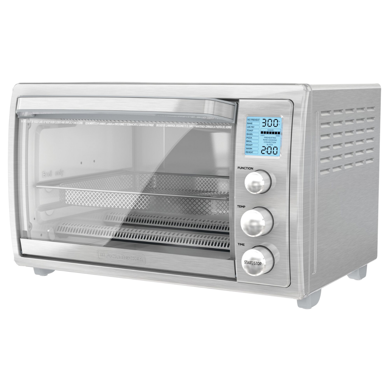 Black+Decker Crisp 'N Bake TOD5035SS Toaster & Toaster Oven Review -  Consumer Reports